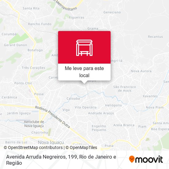 Avenida Arruda Negreiros, 199 mapa