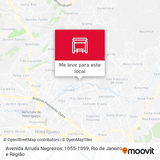 Avenida Arruda Negreiros, 1055-1099 mapa