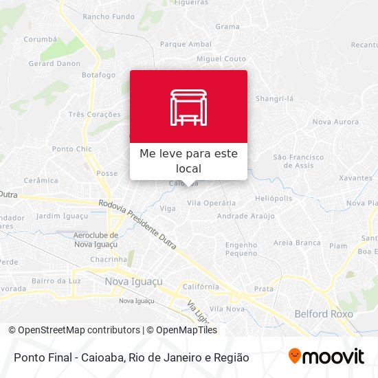 Ponto Final - Caioaba mapa