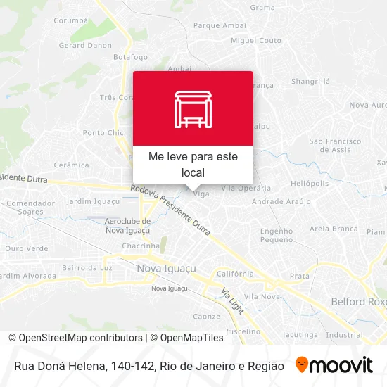 Rua Doná Helena, 140-142 mapa