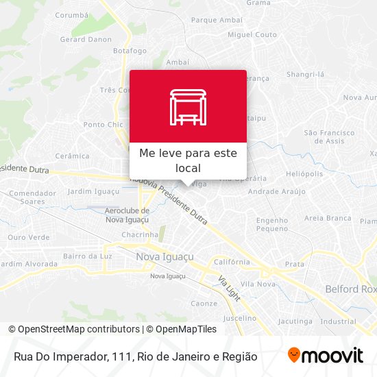 Rua Do Imperador, 111 mapa
