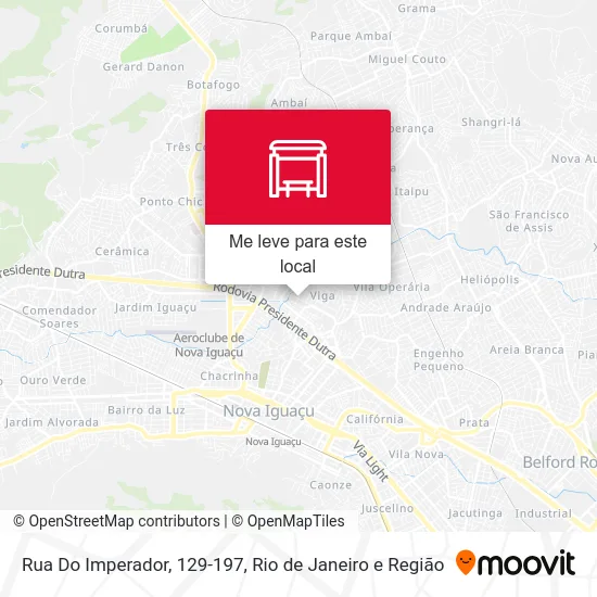 Rua Do Imperador, 129-197 mapa