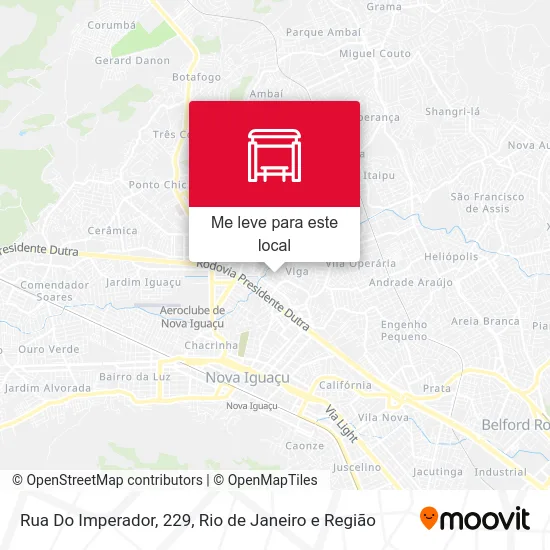 Rua Do Imperador, 229 mapa
