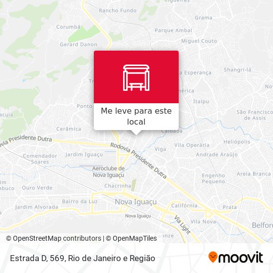 Estrada D, 569 mapa