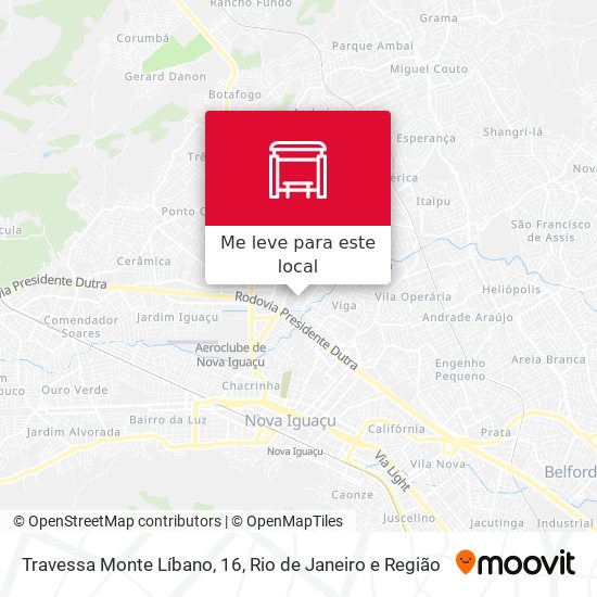 Travessa Monte Líbano, 16 mapa