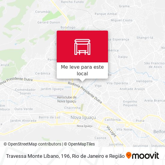 Travessa Monte Líbano, 196 mapa