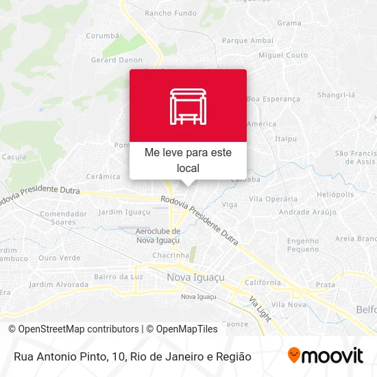 Rua Antonio Pinto, 10 mapa