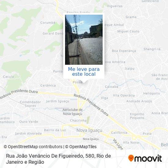 Rua João Venâncio De Figueiredo, 580 mapa