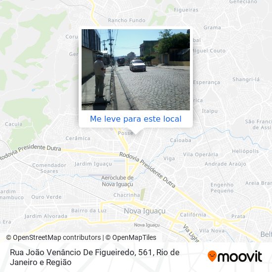 Rua João Venâncio De Figueiredo, 561 mapa