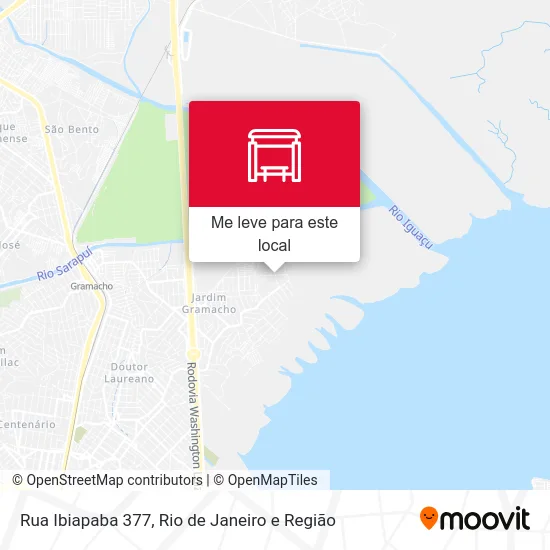 Rua Ibiapaba 377 mapa