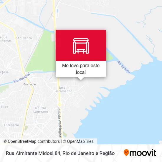 Rua Almirante Midosi 84 mapa