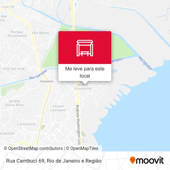 Rua Cambuci 69 mapa