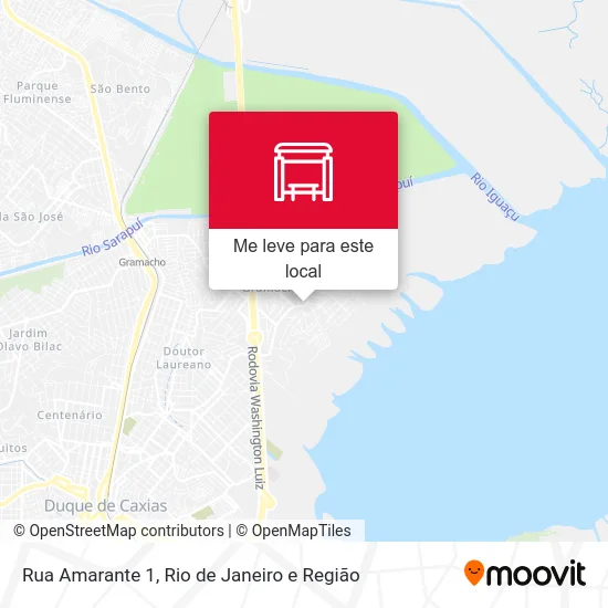 Rua Amarante 1 mapa