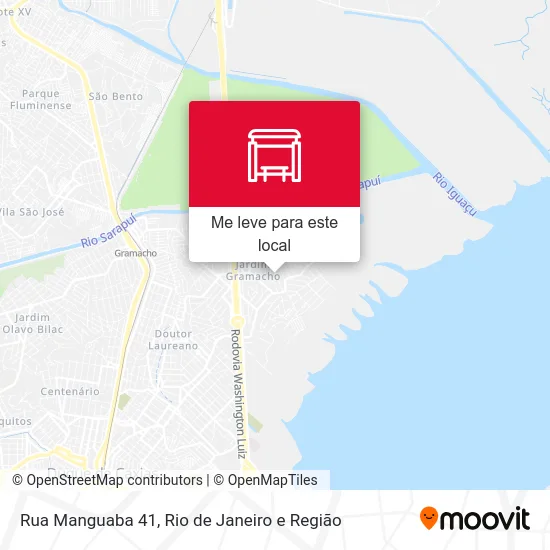 Rua Manguaba 41 mapa