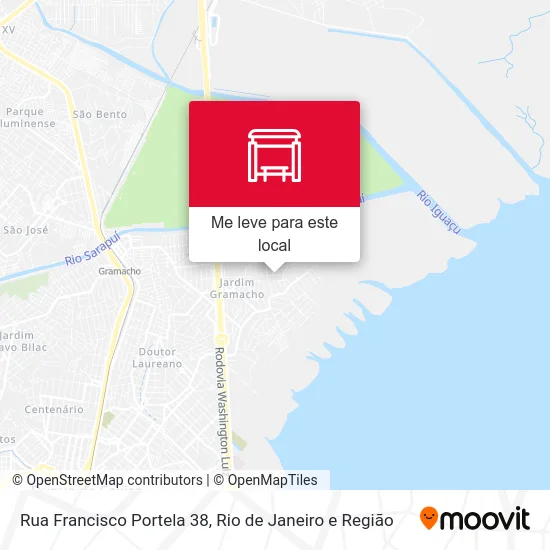 Rua Francisco Portela 38 mapa