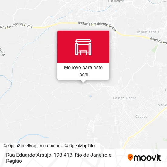Rua Eduardo Araújo, 193-413 mapa