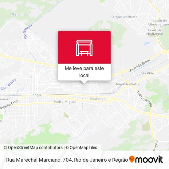 Rua Marechal Marciano, 704 mapa