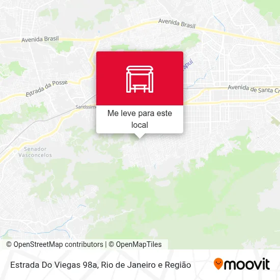 Estrada Do Viegas 98a mapa