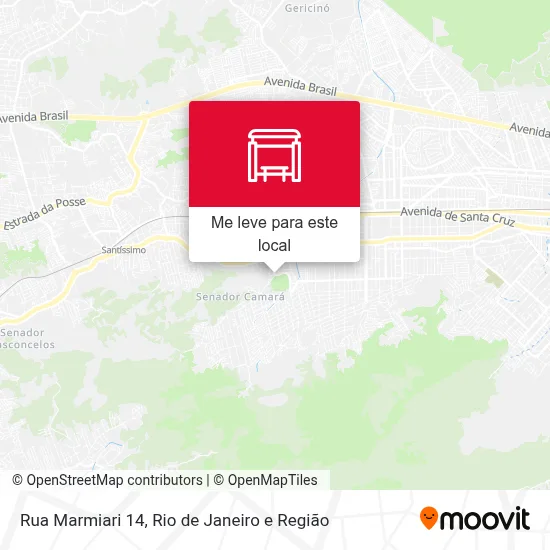 Rua Marmiari 14 mapa