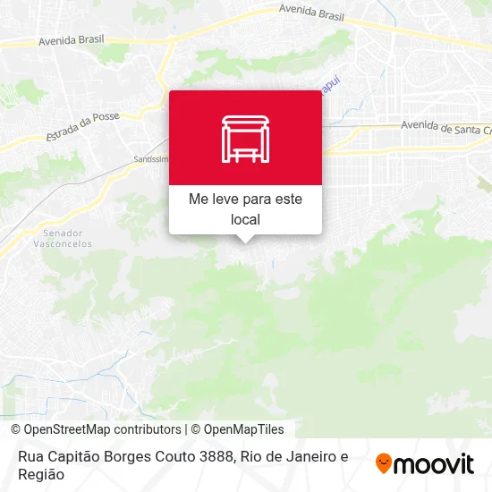 Rua Capitão Borges Couto 3888 mapa