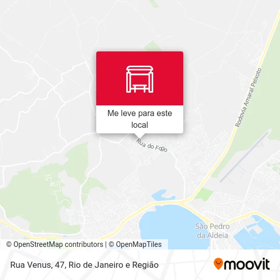 Rua Venus, 47 mapa