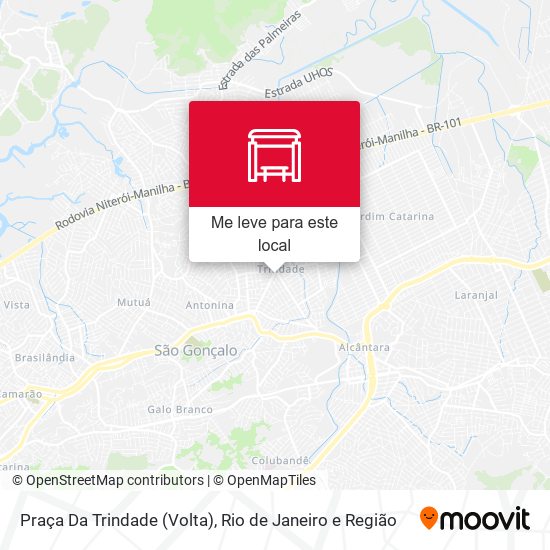 Praça Da Trindade (Volta) mapa
