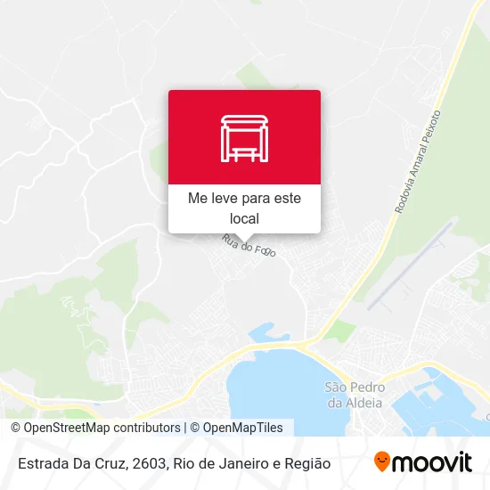 Estrada Da Cruz, 2603 mapa