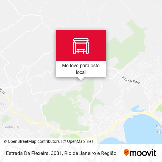 Estrada Da Flexeira, 3031 mapa