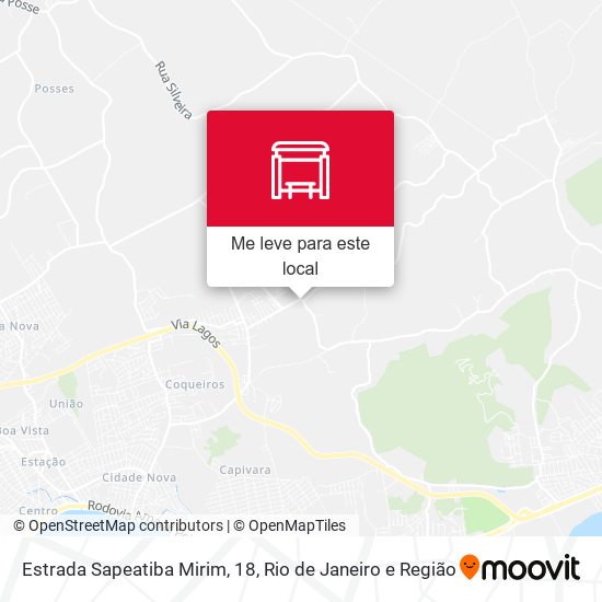 Estrada Sapeatiba Mirim, 18 mapa