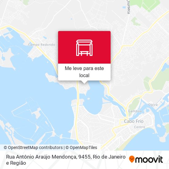 Rua Antônio Araújo Mendonça, 9455 mapa
