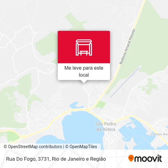 Rua Do Fogo, 3731 mapa