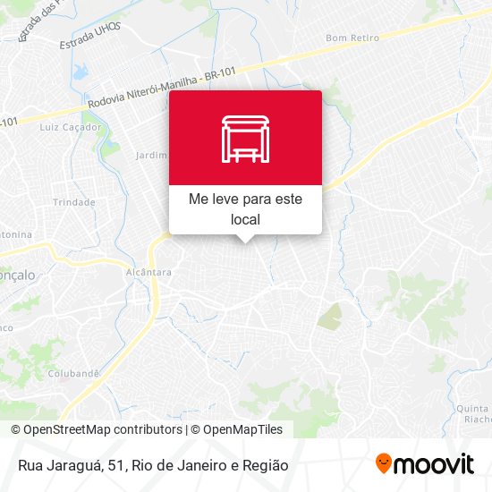 Rua Jaraguá, 51 mapa