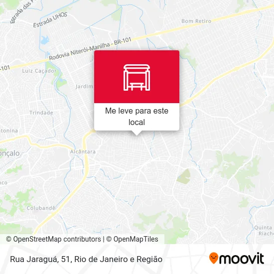 Rua Jaraguá, 51 mapa