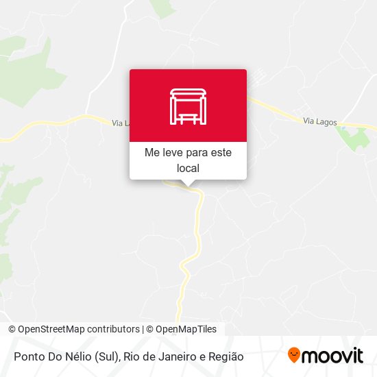 Ponto Do Nélio (Sul) mapa