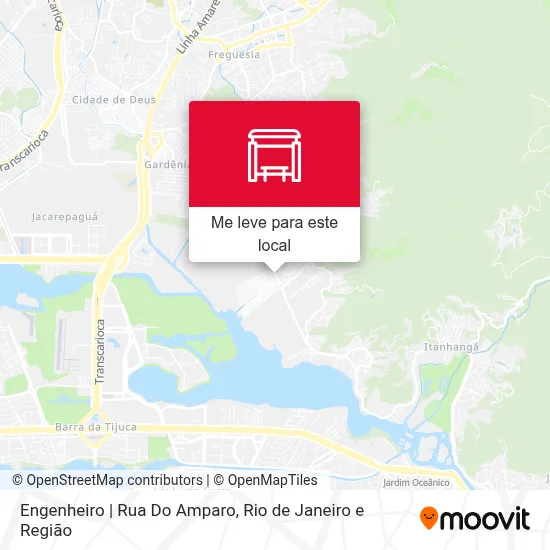 Engenheiro | Rua Do Amparo mapa