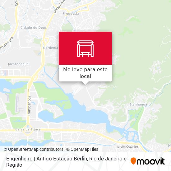 Engenheiro | Antigo Estação Berlin mapa
