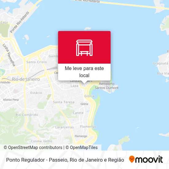 Ponto Regulador - Passeio mapa
