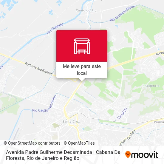 Avenida Padre Guilherme Decaminada | Cabana Da Floresta mapa