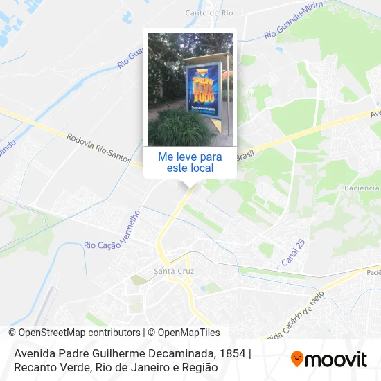 Avenida Padre Guilherme Decaminada, 1854 | Recanto Verde mapa