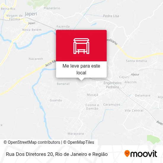 Rua Dos Diretores 20 mapa