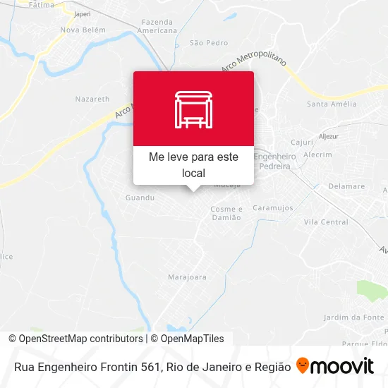 Rua Engenheiro Frontin 561 mapa