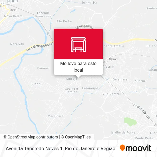 Avenida Tancredo Neves 1 mapa