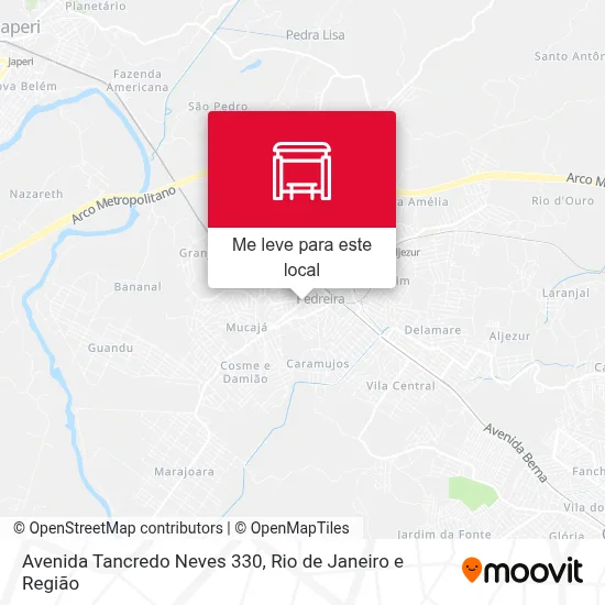 Avenida Tancredo Neves 330 mapa
