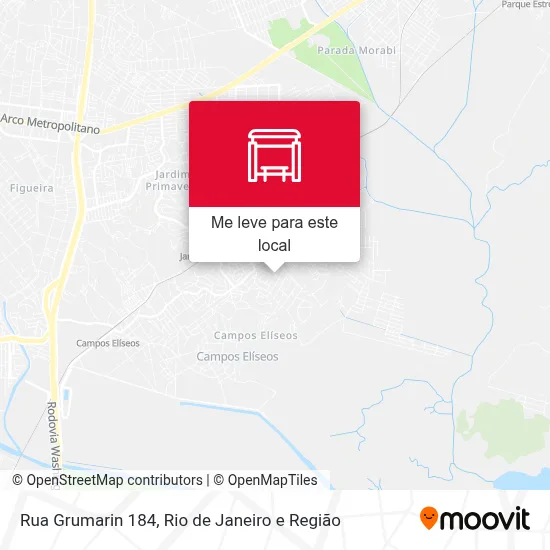 Rua Grumarin 184 mapa