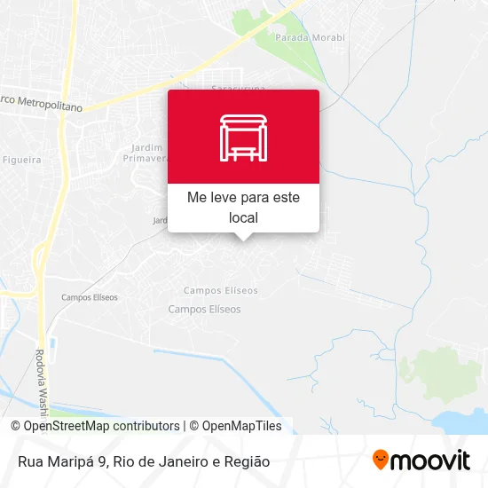 Rua Maripá 9 mapa