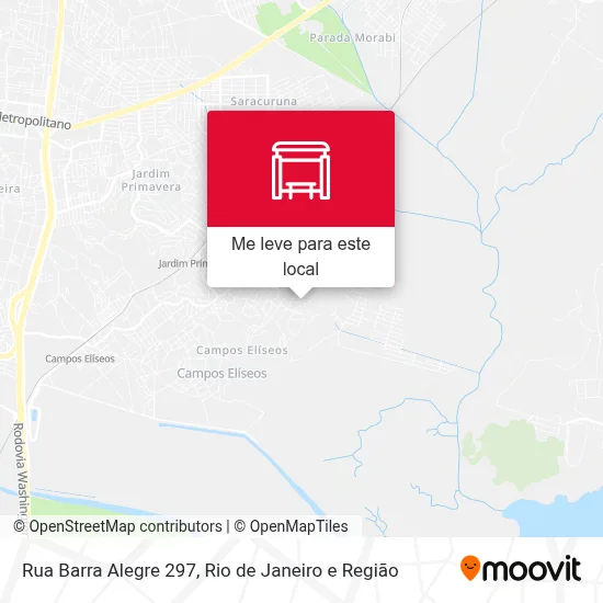 Rua Barra Alegre 297 mapa
