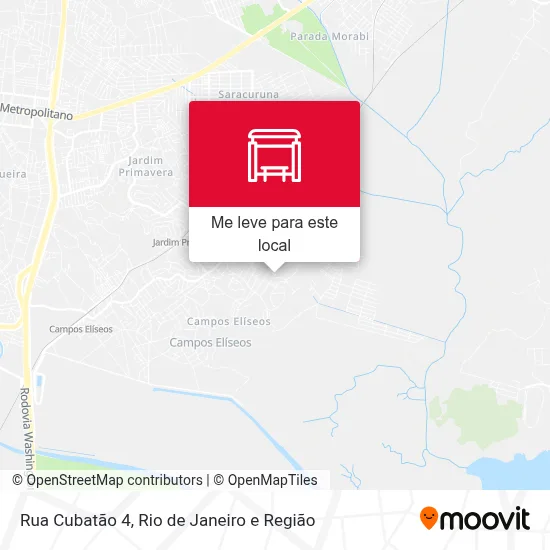 Rua Cubatão 4 mapa