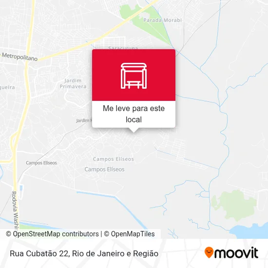 Rua Cubatão 22 mapa