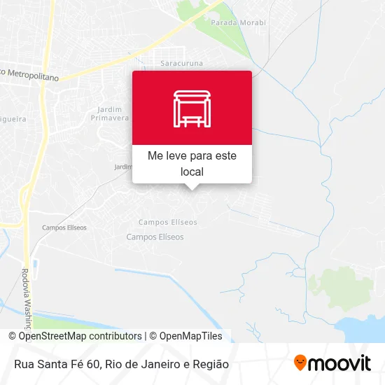Rua Santa Fé 60 mapa