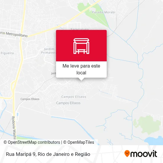 Rua Maripá 9 mapa